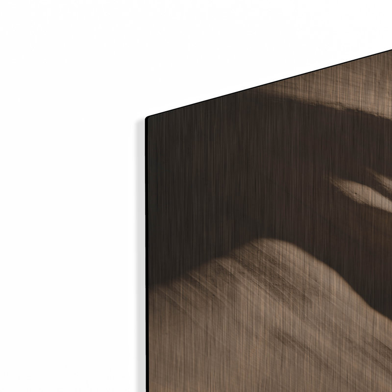 «Canyon Abstract 5» par Lori Deiter, art mural en métal, H 16 po x l 24 po