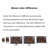 Pure solid wood bookcase