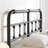 Metal Platform Bed Frame With Victorian Style Metal-Art Headboard/Footboard, No Box Spring Required, Black-1746401686