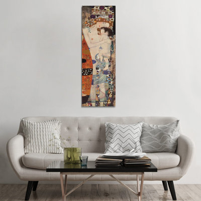 Three Ages Of Woman, Vertical by Gustav Klimt - Painting on Canvas