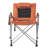 Orange Reclining Chairs, Outdoor Camping Chair  ,folding Beach & Camping Chair With Footrest