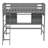 Guagliardo Kids Twin Loft Bed-1948365271