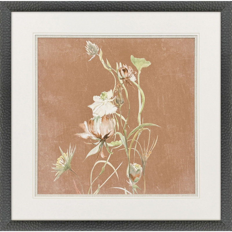 Fleurs sauvages III, art encadré