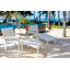 Tribeca Aluminum Sling Ottoman-370303394