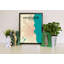 Milwaukee City Map - No Frame Print-1386791756