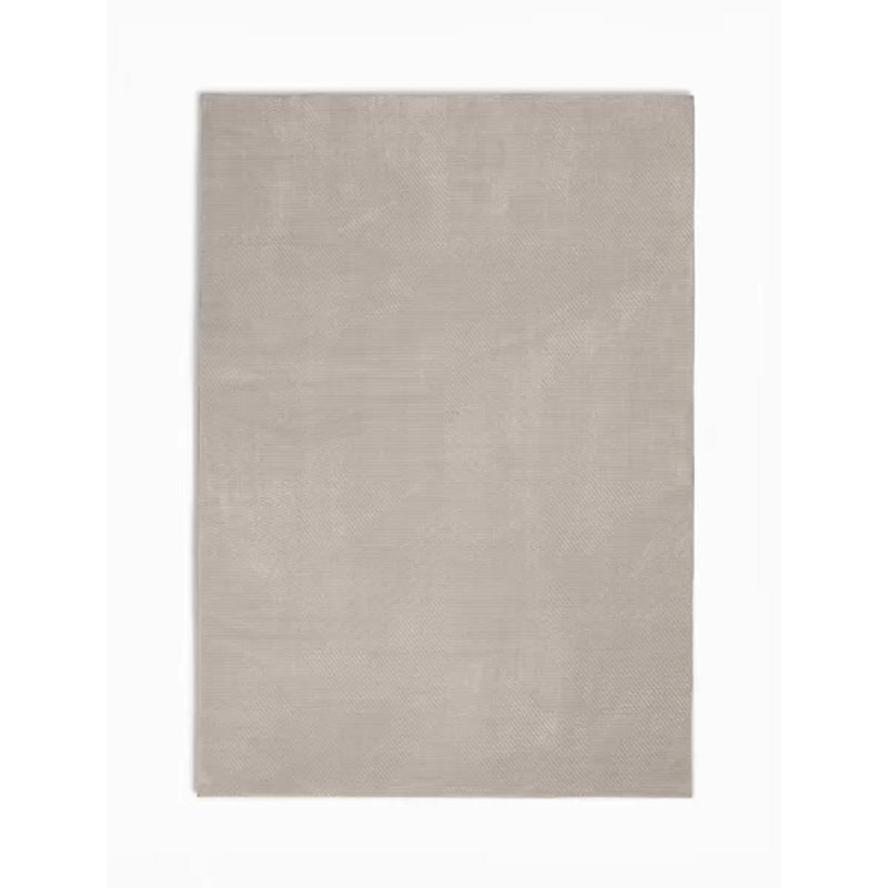 Orlando Machine Woven Grey beige Indoor Rug, Rectangle 119 x 180cm