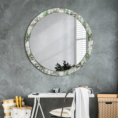 Huldar Glass Flat Wall Mirror