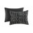 Metallic Print Faux Fur Comforter Set-314745214-314745207