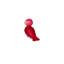 Year Bird Flora 2024 H 4.9" Pink