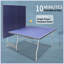 Ensemble de table de ping-pong pliable et portable 8 * 4.5Ft