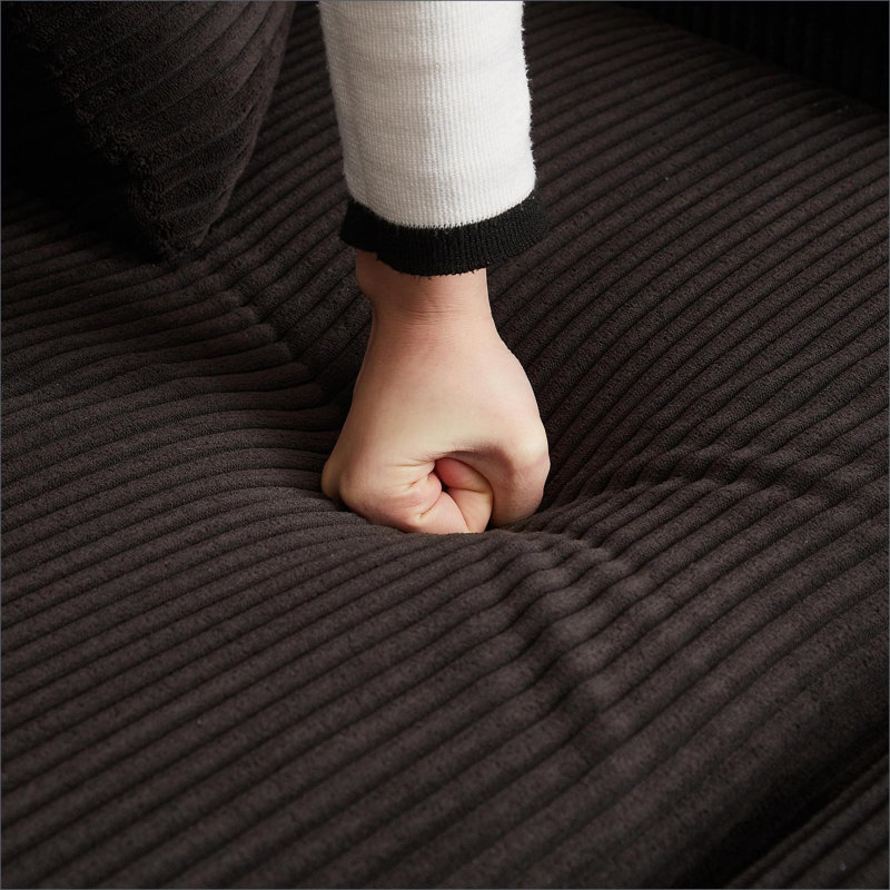 Canapés modulaires | Causeuse en L 2 places avec repose-pieds, siège profond pour salon, chambre à coucher, bureau à domicile | Standard