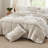 Bedsure Grid Pleated Comforter Set-105523796
