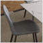Ensemble de chaises de salle à manger modernes en cuir de polyuréthane 4