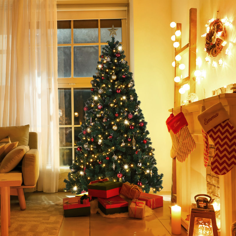 Lighted Artificial Christmas Tree