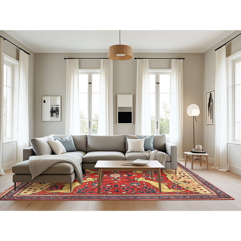 Oriental Indoor Rug, Rectangle 8' x 12'