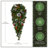 36 in. Frosted Berry Teardrop with LED Lights