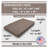 Memory Foam Infused Full Size Futon Mattress with Washable Removable Cover – Heavy-Duty Zipper, Thick Foldable Sofa Bed Cushion for Guest Room, Apartment, Dorm (Frame NOT Included)-1186361244