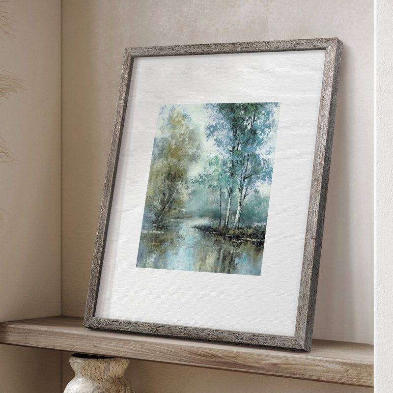 «Spring's Grace I», reproduction encadrée - bois massif 50974, H 30 po x l 24 po