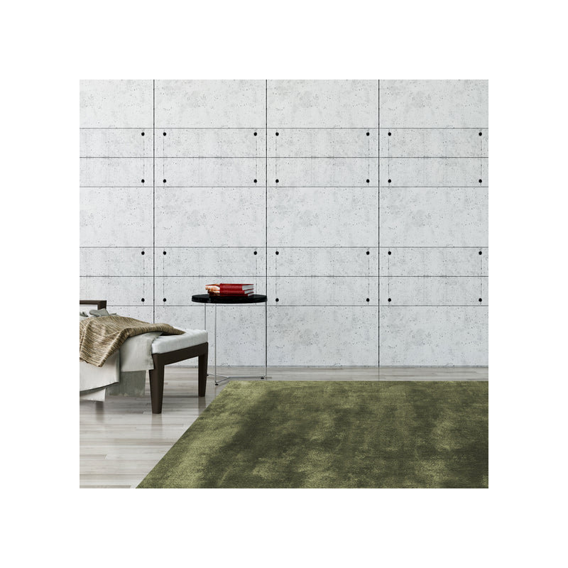 Ground Control Area Rug in Green, Runner 1' x 2'