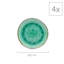 Ruffin 4 Piece Dinnerware Set Service for 4