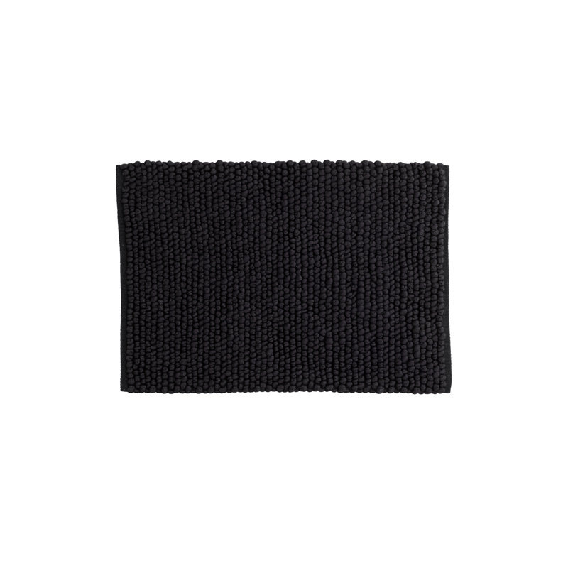 Asijah Indoor Doormat, Black