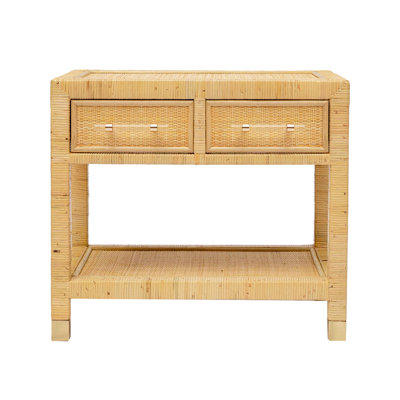 Table de chevet 2 tiroirs Pilla