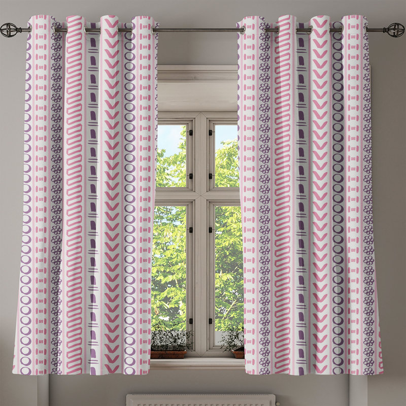 Sateen Blackout Curtains / Drapes Pair, 50" W x 54" L