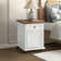 Boise Traditional Storage Lift Top End Table With Charging Station