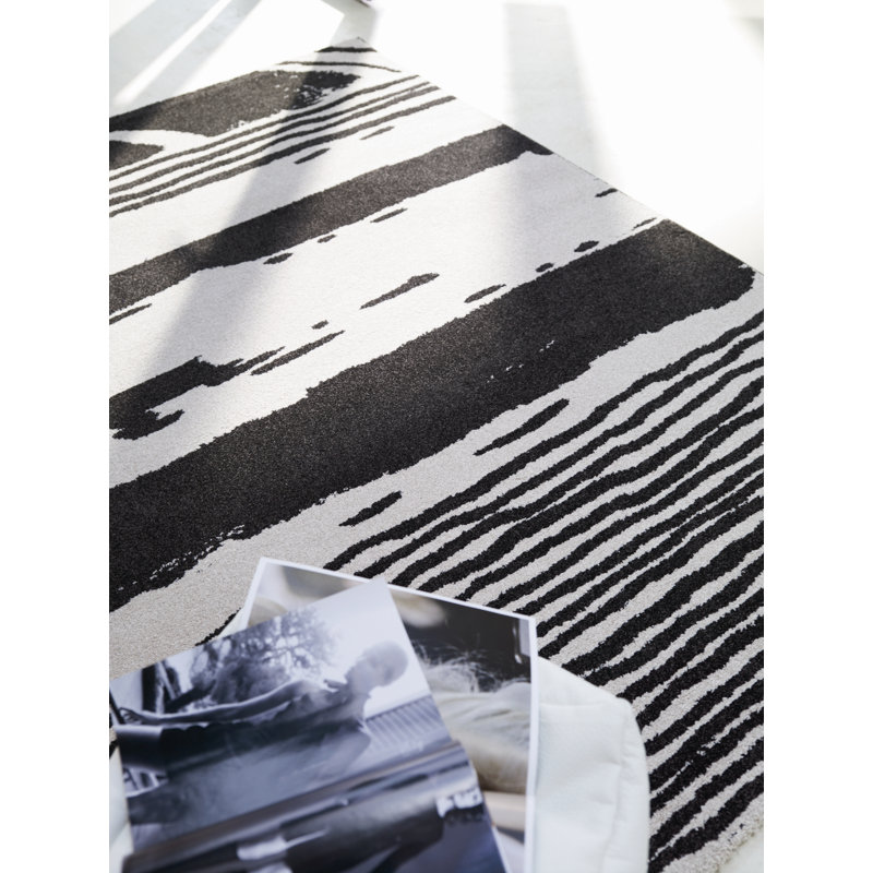 Campus Striped 160cm X 230cm Area Rug, Rectangle 140 x 200cm