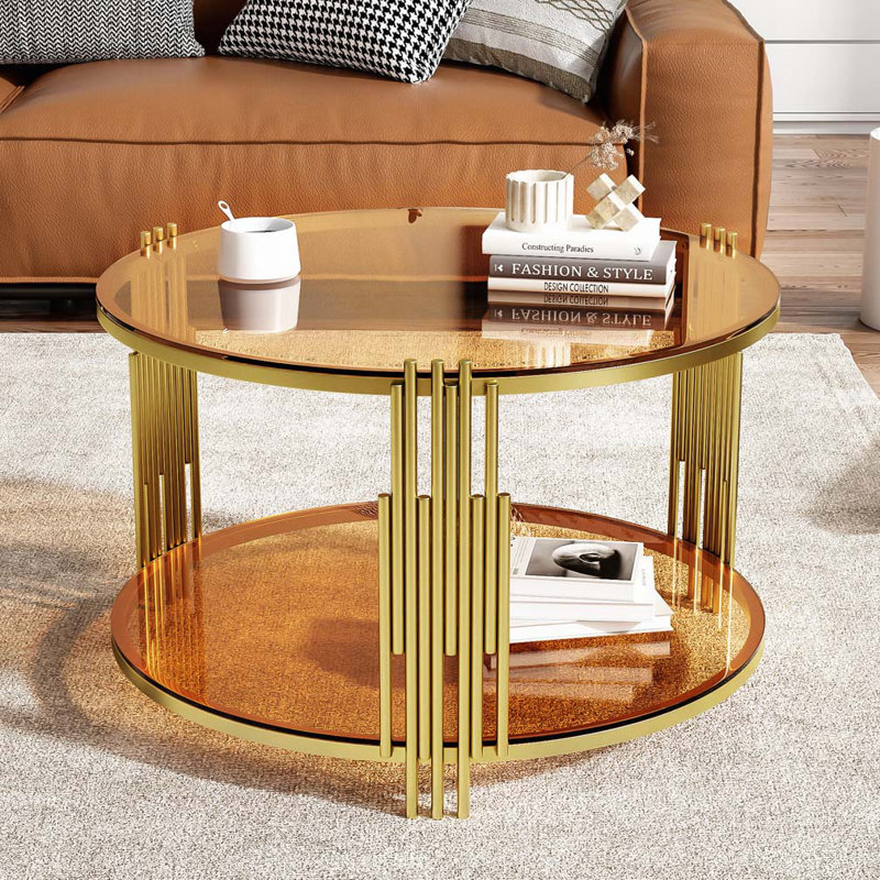 Table basse, Brun