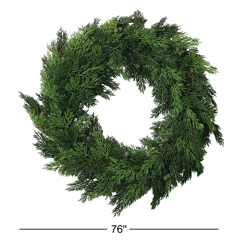 76'' in. Faux Garland