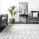 Freetown Moroccan Performance White/Black Rug