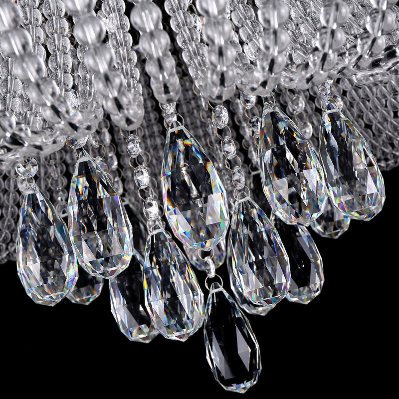 Marquez LED Flush Mount, 26cm H x 50cm W x 50cm D