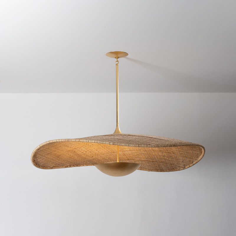 SHILOH PENDANT, 16" H x 52" W x 52" D
