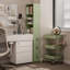 3-Shelf Tall Thin Bathroom Storage Cabinet