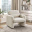 Chaise d'appoint rembourrée avec coussin-1664873115