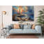 Reproduction d'art sur toile, "Phare par la mer"-620058451