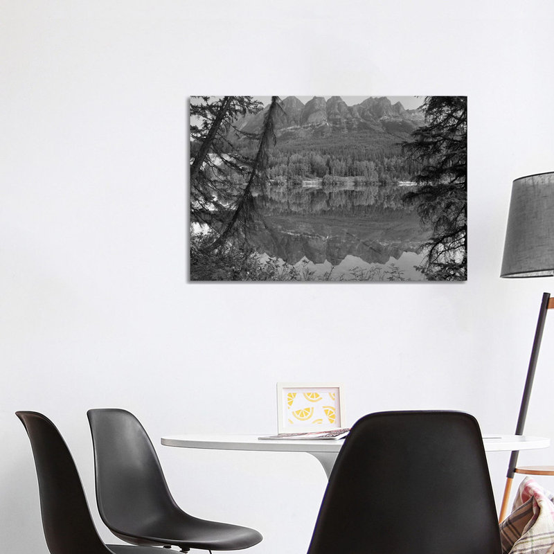 Yellowhead Mountain And Yellowhead Lake With Boreal Forest, Mount Robson Provinvial Park by Tim Fitzharris - Gallery-Wrapped Canvas Giclée on Canvas