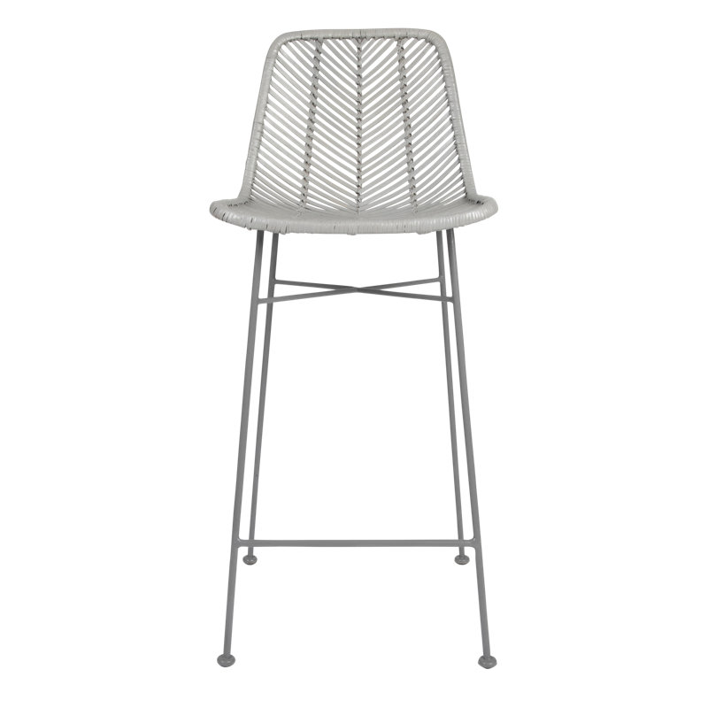 Tabouret de bar de 28 po Avenley, Gris