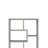 8-shelf Geometric Bookcase-374010643