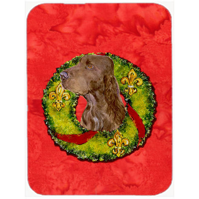 Caroline's Treasures Field Spaniel Glass Cutting Board