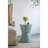 Tapered Round Garden Stool, Capiz Side Table