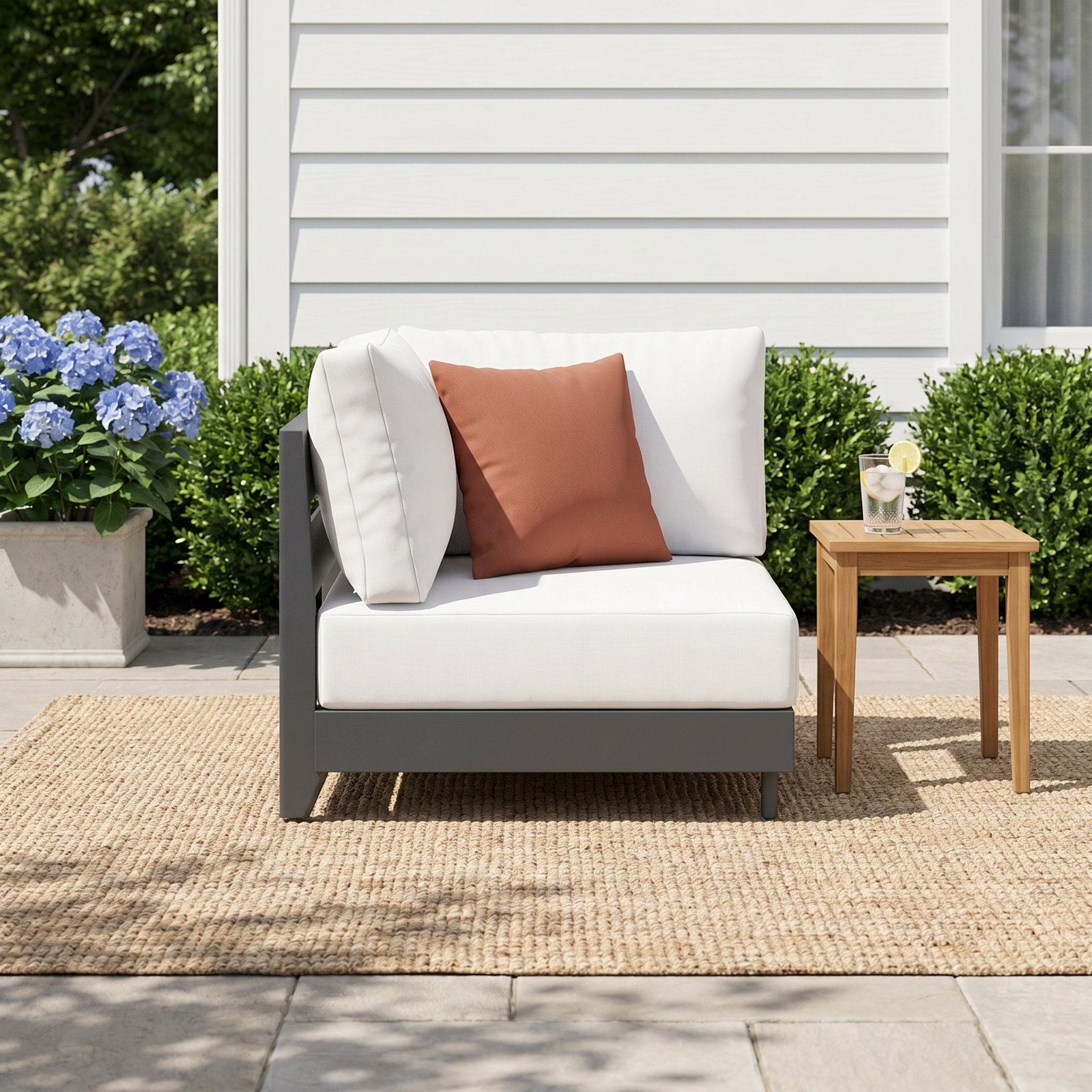 Patio Corner Lounge Chair