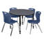 Ensemble de table de salle à manger et de chaises Kee Mobile-73413268-73413271-93832258