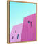 Reproduction d'art sur toile encadrée "Saguaro Hotel" par Wrobel-1350358154