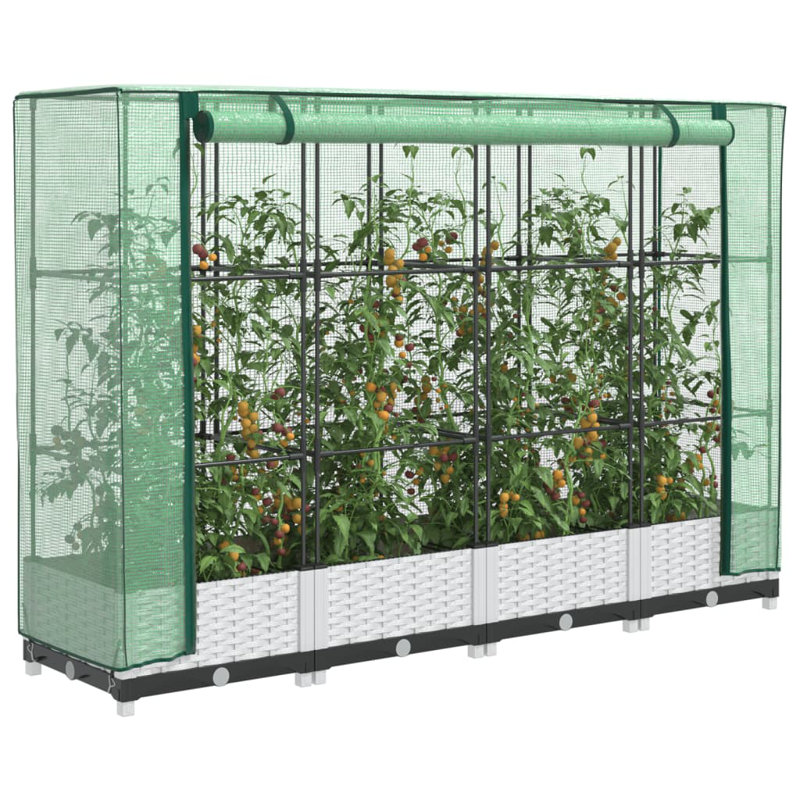 Cesiro Raised Garden Bed, White