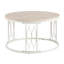 Table basse ronde avec base robuste-129998320