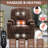 Large Power Lift Recliner Chair With Massage, Heat, And USB Ports For Elderly Comfort And Support-1585584657