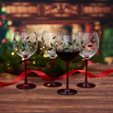 Pfaltzgraff Winterberry 13-Oz Wine Goblets, Set Of 4