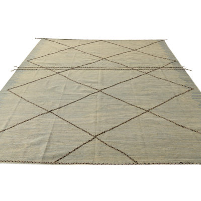 Tapis gris clair 8 x 10 Pinson